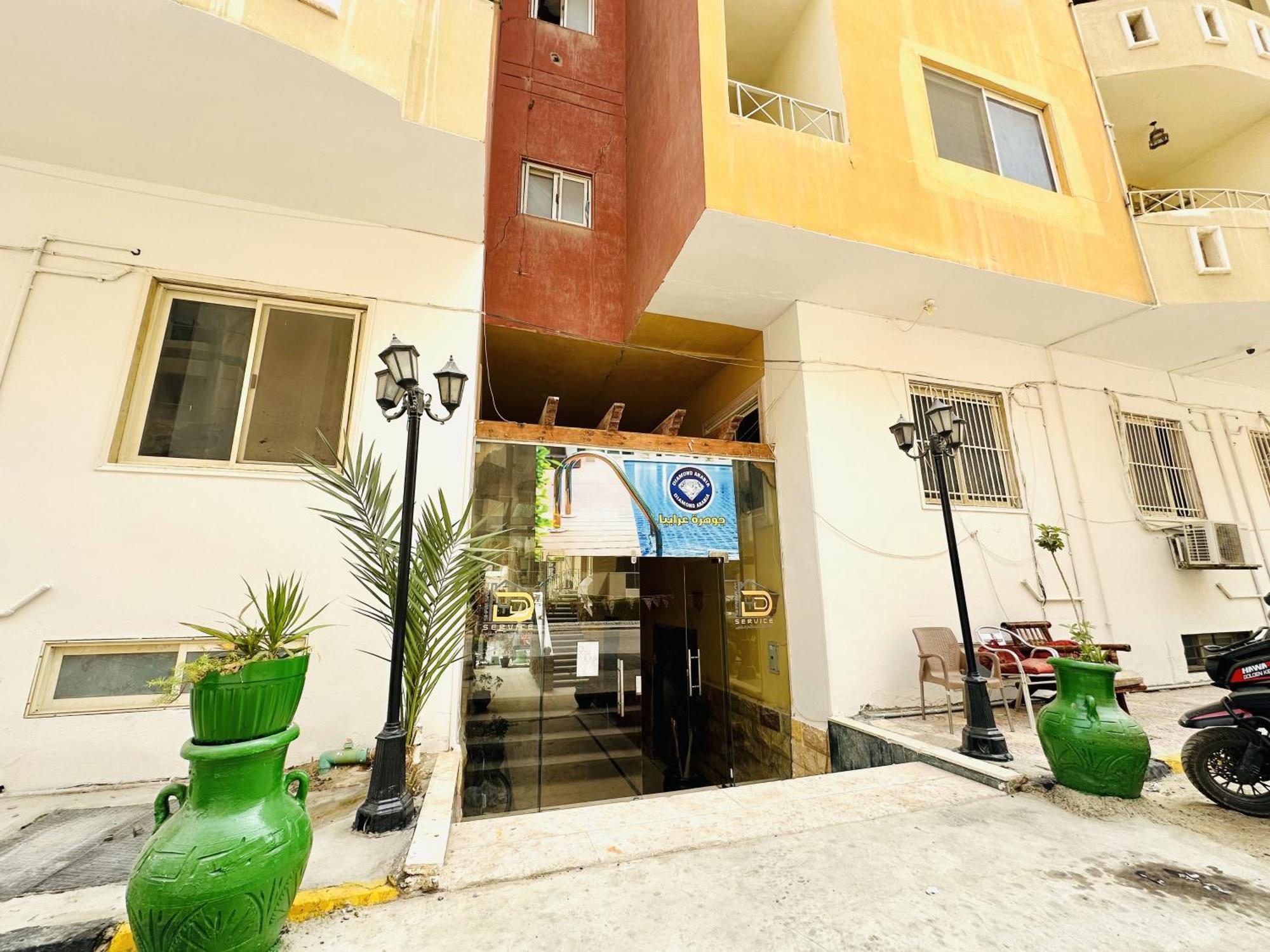 Diamond Arabia Orange Lägenhet Hurghada Exteriör bild